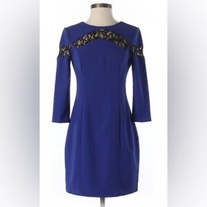 Max and Cleo midnight blue mini dress